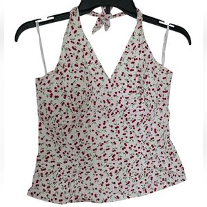 ENT Vintage Juniors Halter Top Size M
